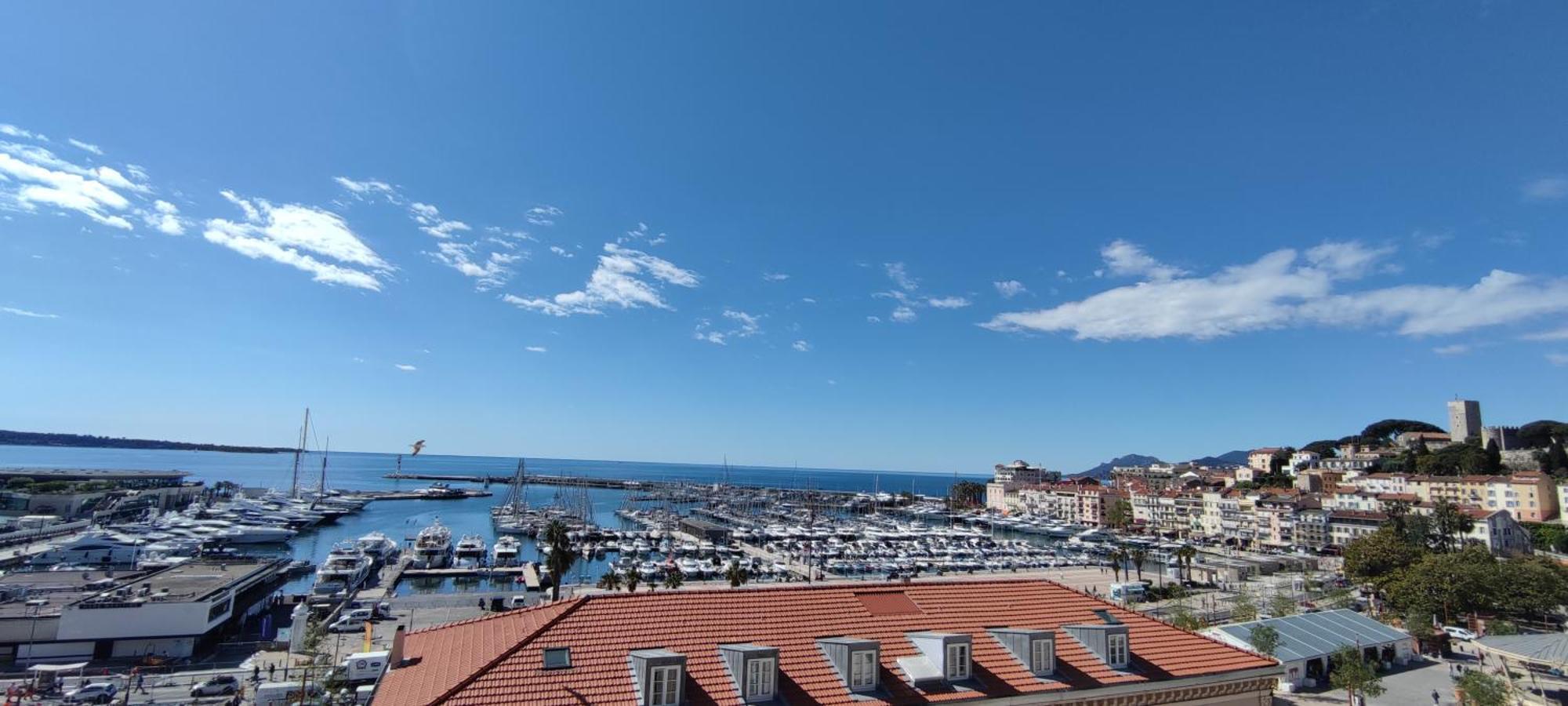 O Festival Palace, Terrace With Panoramic Sea View Cannes Zewnętrze zdjęcie
